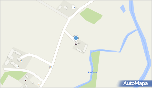 Ujazdów, Ujazdów, 12, mapa Ujazdów