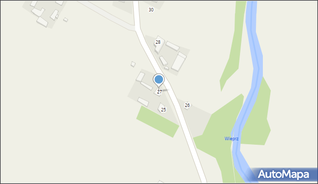 Ujazdów, Ujazdów, 27, mapa Ujazdów