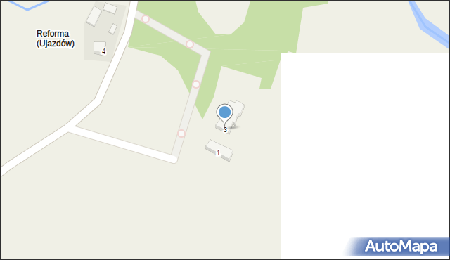 Ujazdów, Ujazdów, 3, mapa Ujazdów