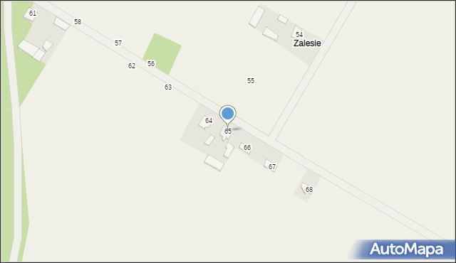 Ujazdów, Ujazdów, 65, mapa Ujazdów