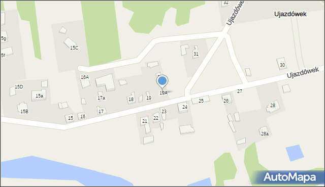 Ujazdówek, Ujazdówek, 19A, mapa Ujazdówek