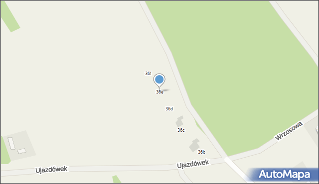 Ujazdówek, Ujazdówek, 36e, mapa Ujazdówek