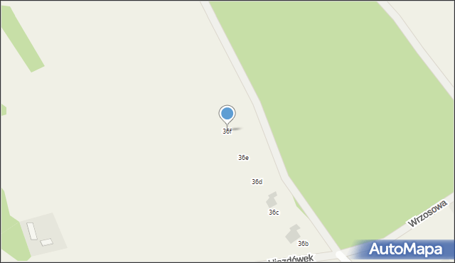 Ujazdówek, Ujazdówek, 36f, mapa Ujazdówek
