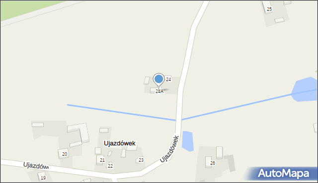 Ujazdówek, Ujazdówek, 24A, mapa Ujazdówek