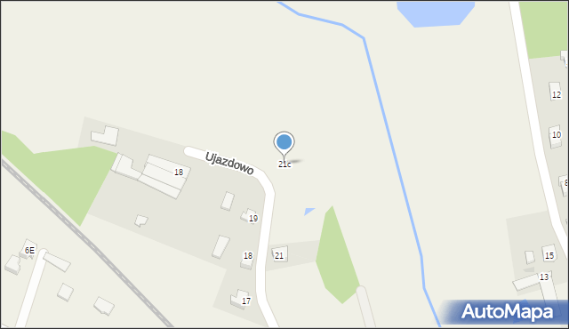 Ujazdowo, Ujazdowo, 21c, mapa Ujazdowo