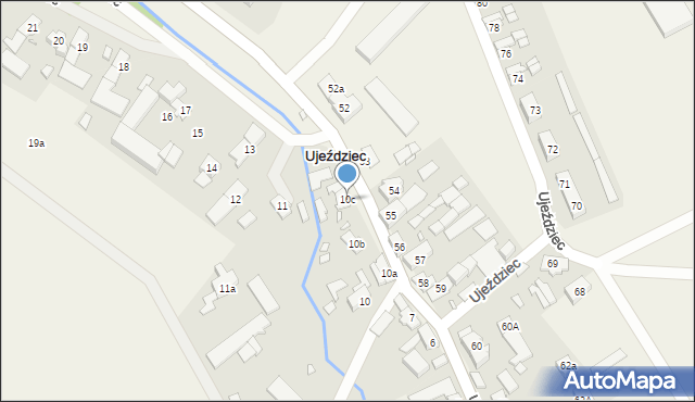 Ujeździec, Ujeździec, 10c, mapa Ujeździec