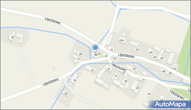 Ujeździec, Ujeździec, 39, mapa Ujeździec