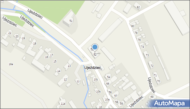Ujeździec, Ujeździec, 52, mapa Ujeździec