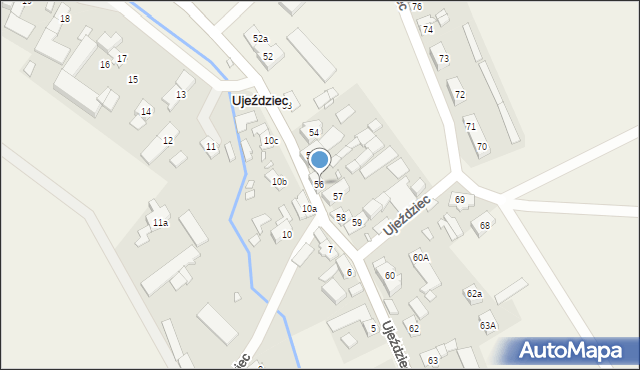 Ujeździec, Ujeździec, 56, mapa Ujeździec
