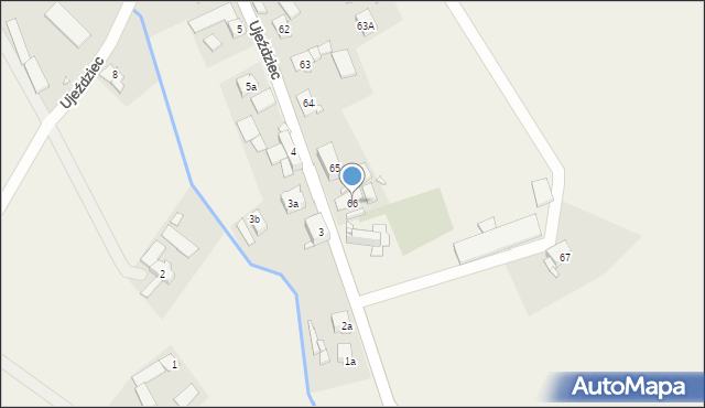 Ujeździec, Ujeździec, 66, mapa Ujeździec