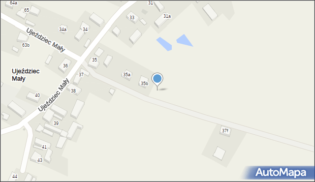 Ujeździec Mały, Ujeździec Mały, 35c, mapa Ujeździec Mały