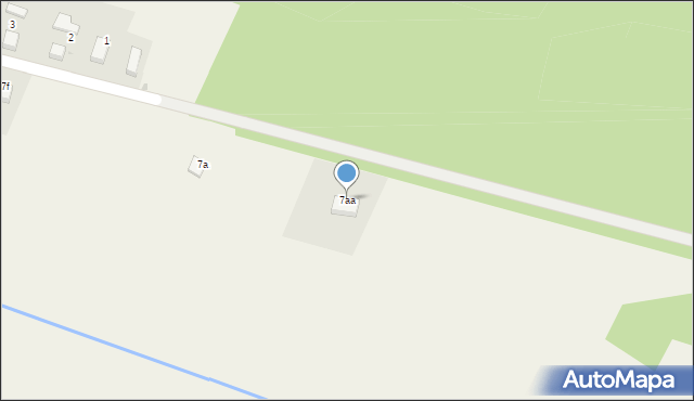 Ujeździec Mały, Ujeździec Mały, 7k, mapa Ujeździec Mały