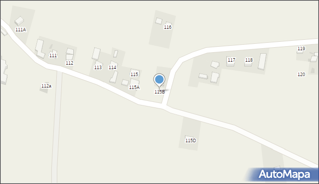 Ujkowice, Ujkowice, 115B, mapa Ujkowice