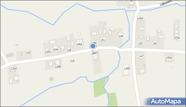 Ujkowice, Ujkowice, 146, mapa Ujkowice
