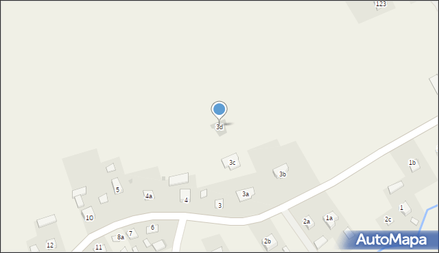 Ujkowice, Ujkowice, 3d, mapa Ujkowice