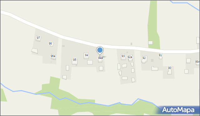 Ujkowice, Ujkowice, 94a, mapa Ujkowice