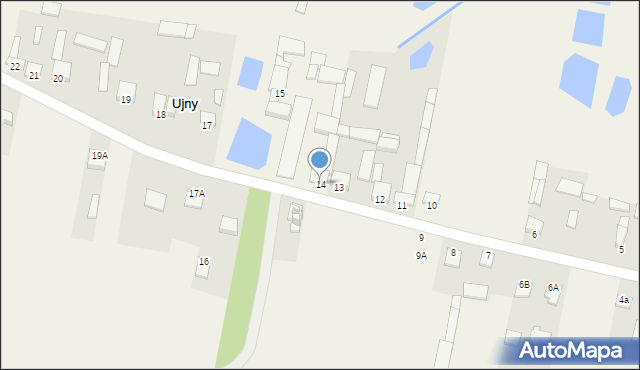 Ujny, Ujny, 14, mapa Ujny