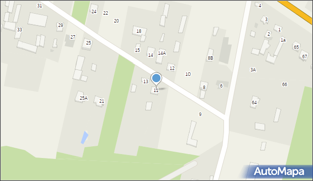 Ujrzanów, Ujrzanów, 11, mapa Ujrzanów