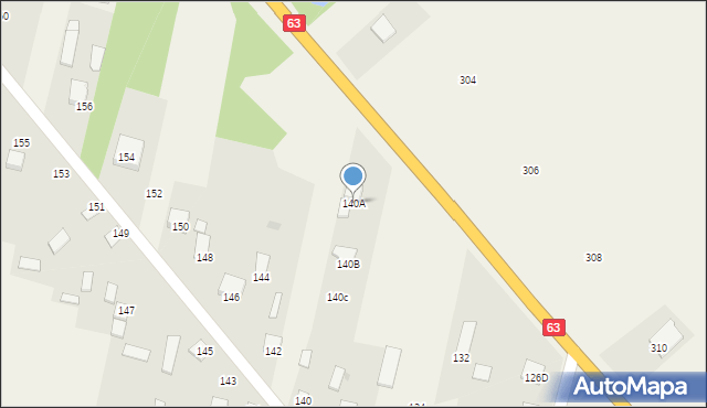 Ujrzanów, Ujrzanów, 140A, mapa Ujrzanów
