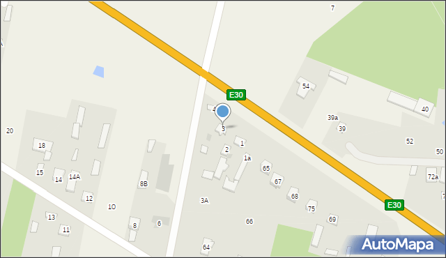 Ujrzanów, Ujrzanów, 3, mapa Ujrzanów