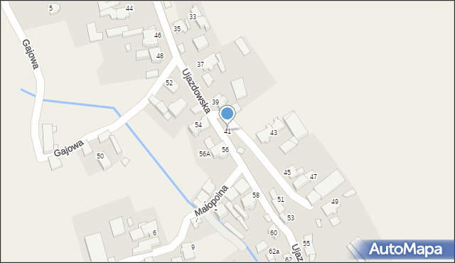 Zimna Wódka, Ujazdowska, 41, mapa Zimna Wódka