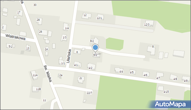 Sowlany, Ułańska, 6/2, mapa Sowlany