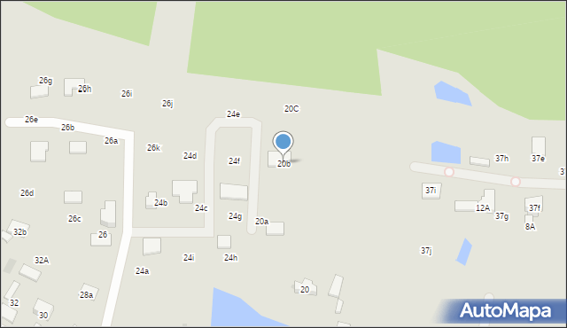 Szczawno-Zdrój, Ułanów Nadwiślańskich, 20b, mapa Szczawno-Zdrój