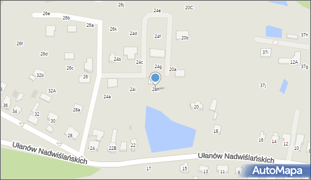 Szczawno-Zdrój, Ułanów Nadwiślańskich, 24h, mapa Szczawno-Zdrój