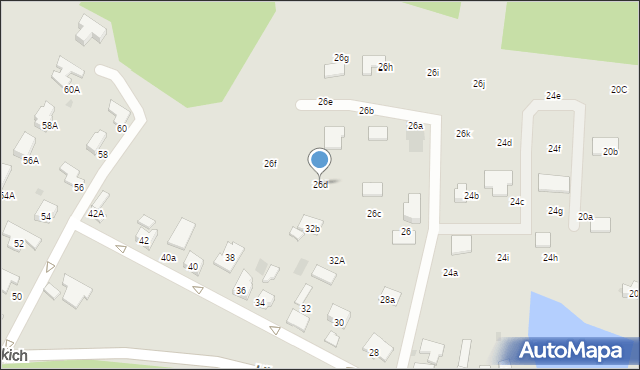 Szczawno-Zdrój, Ułanów Nadwiślańskich, 26d, mapa Szczawno-Zdrój