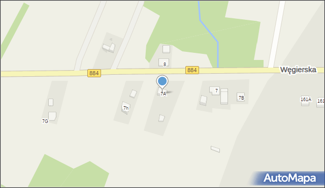 Ulanica, Ulanica, 7A, mapa Ulanica