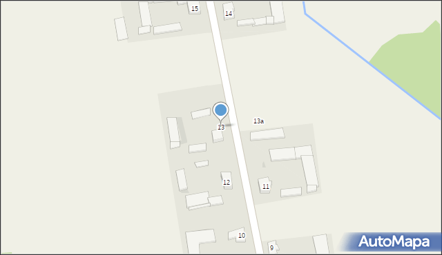 Ulasek, Ulasek, 13, mapa Ulasek