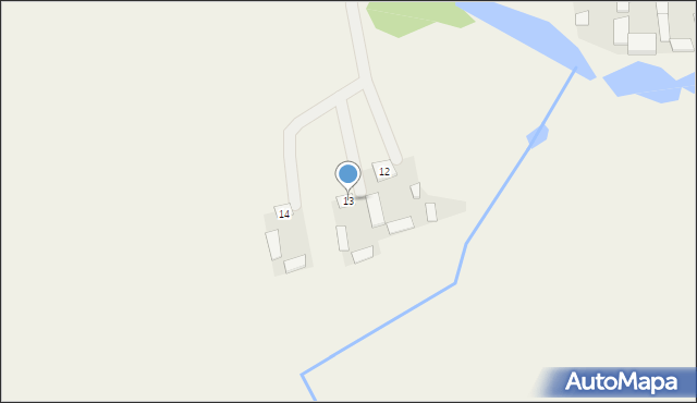 Ulaski Stamirowskie, Ulaski Stamirowskie, 13, mapa Ulaski Stamirowskie