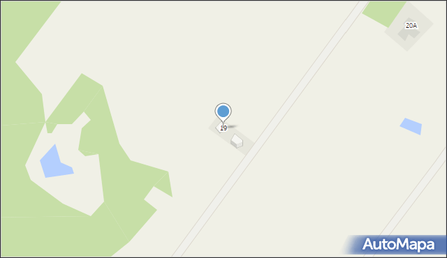 Ulaszewo, Ulaszewo, 19, mapa Ulaszewo