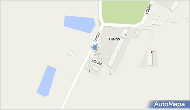 Ulejno, Ulejno, 6, mapa Ulejno