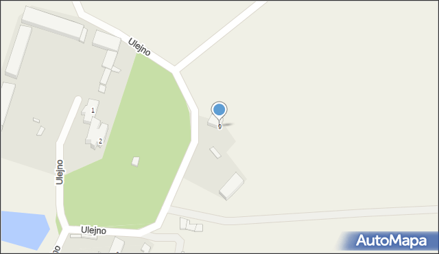 Ulejno, Ulejno, 9, mapa Ulejno