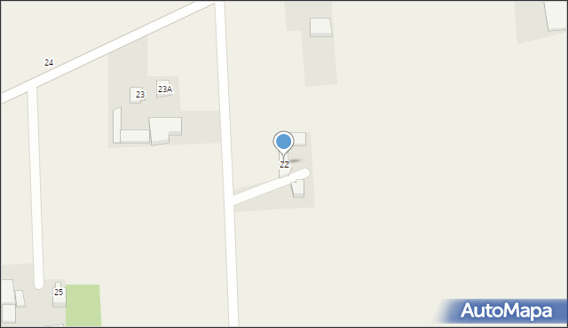 Uleniec, Uleniec, 22, mapa Uleniec