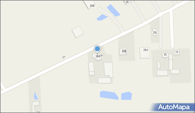 Uleniec, Uleniec, 36A, mapa Uleniec