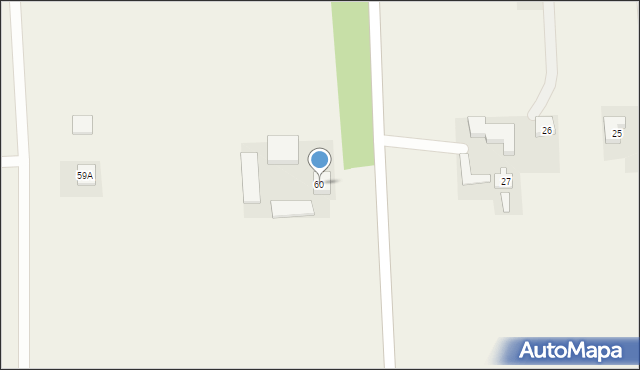 Uleniec, Uleniec, 60, mapa Uleniec