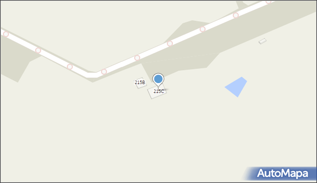 Ułęż, Ułęż, 215C, mapa Ułęż