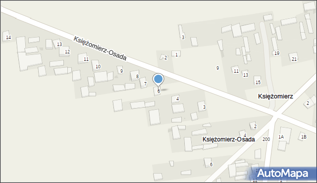 Ulica Kościelna, Ulica Kościelna, 6, mapa Ulica Kościelna