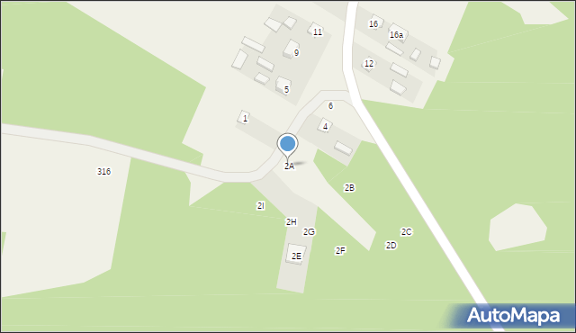 Ulów, Ulów, 2A, mapa Ulów