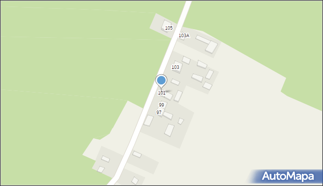 Ulów, Ulów, 101, mapa Ulów