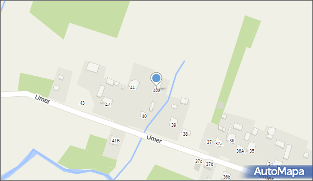 Umer, Umer, 40a, mapa Umer