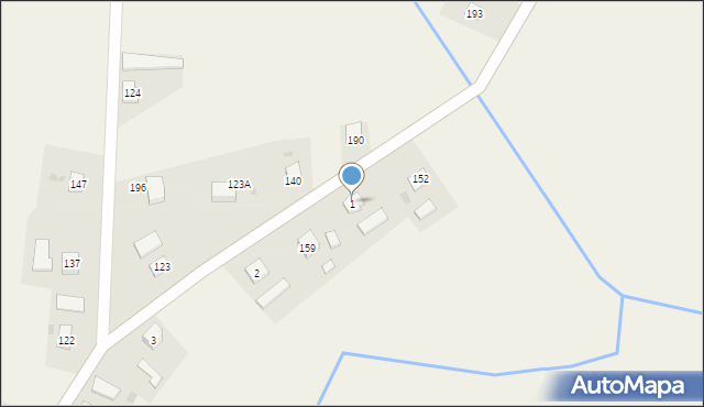 Umieszcz, Umieszcz, 1, mapa Umieszcz