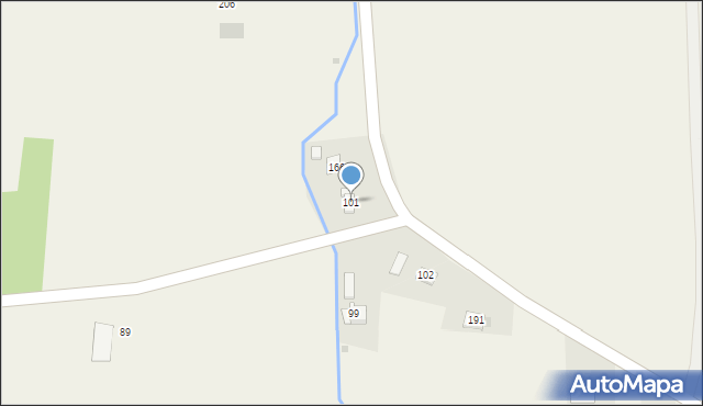 Umieszcz, Umieszcz, 101, mapa Umieszcz