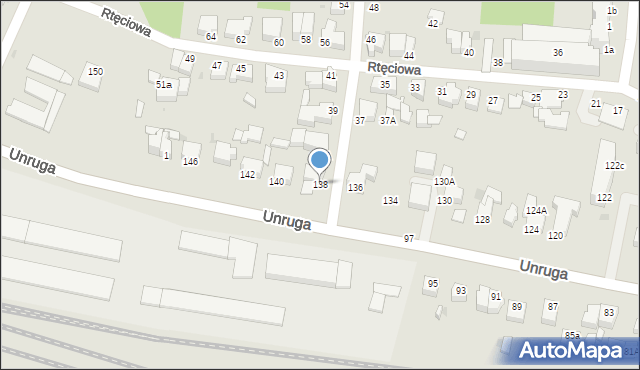 Gdynia, Unruga Józefa, adm., 138, mapa Gdyni
