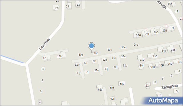 Kraków, Unruga Józefa, 30f, mapa Krakowa