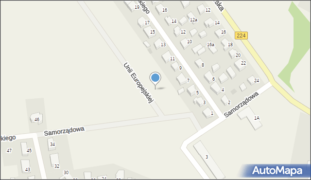 Szemud, Unii Europejskiej, 4, mapa Szemud