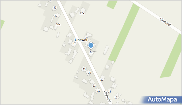 Unewel, Unewel, 24, mapa Unewel