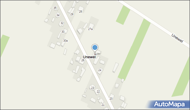 Unewel, Unewel, 25, mapa Unewel